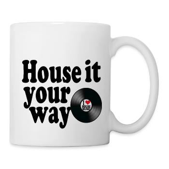 Maisonnez-le à votre façon - Mug blanc - blanc - Droite