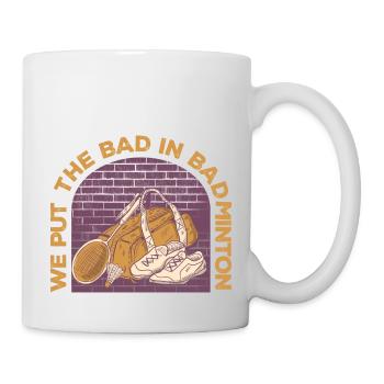 Badminton Player Sport Badminton I Gift - Mug - white - Right