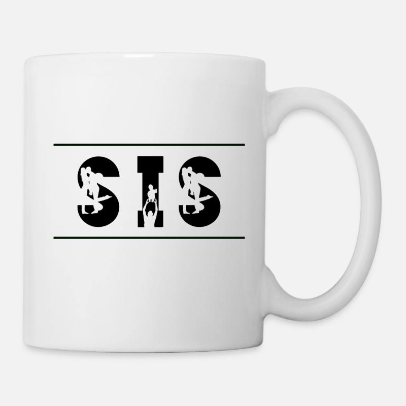 Lettrage le plus lourd - Mug blanc - blanc