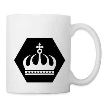 krone - Tasse - Weiß - Rechts