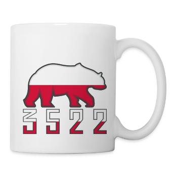 Wojtek der soldatische Bär - Tasse - Weiß - Rechts