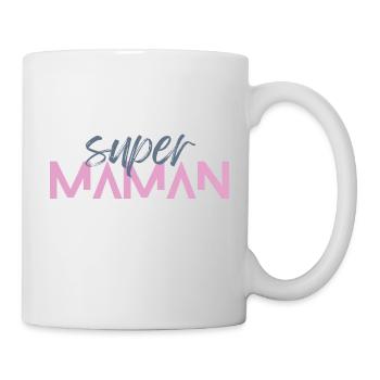 Super Maman - Mug blanc - blanc - Droite