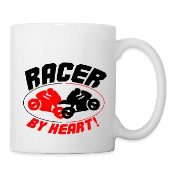 Racer by heart 2 - Mug - white - Right