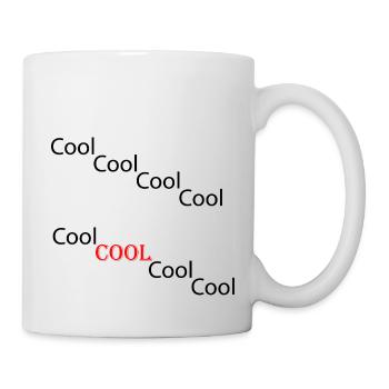 Cool n ° 1 - Mug blanc - blanc - Droite