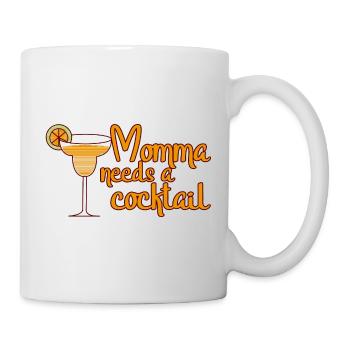 Momma Needs A Cocktail - Mug - white - Right