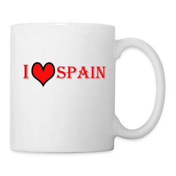 I love Spain - Mug - white - Right