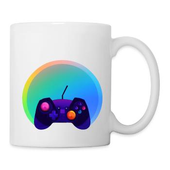Gamer Gamer Contrôleur de jeu vidéo Gaming Gaming - Mug blanc - blanc - Droite