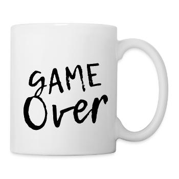Game Over - Cadeau Original pour Gamers - Mug blanc - blanc - Droite