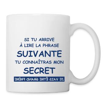 Je vais être grand frère - Mug blanc - blanc - Droite