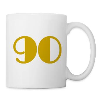 JAHRESTAG. ALLES GUTE ZUM GEBURTSTAG!. ALLES GUTE ZUM GEBURTSTAG!. - Tasse - Weiß - Rechts