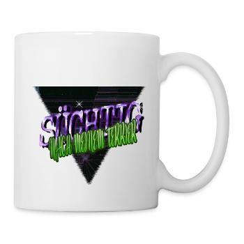lustig cool geek bullterrier hundeliebhaber - Tasse - Weiß - Rechts