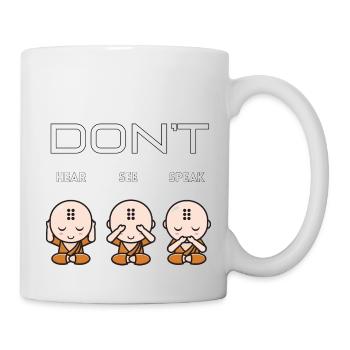 Don't hear see speak boy - Mug - white - Right