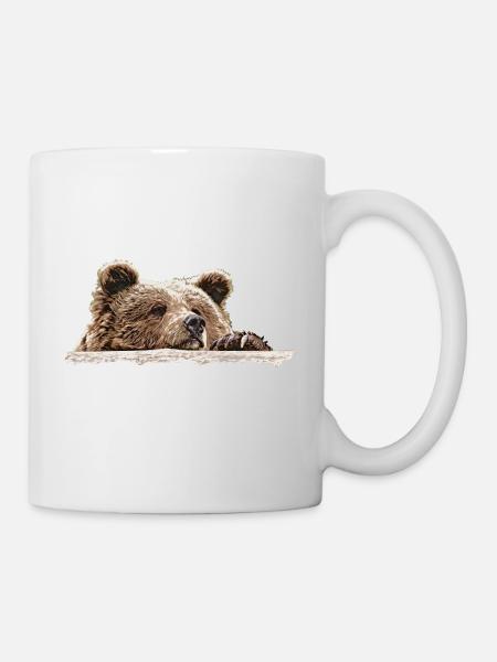 Isa Denkerpose - Tasse - Weiß