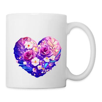 Mother's Day Love Valentine's Day Engagement Wedding - Mug - white - Right