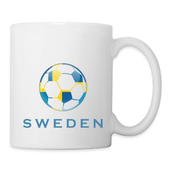 Fußball Football - Mug blanc - blanc - Droite