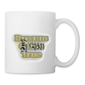 Dreams Come True Digital Art - Tasse - Weiß - Rechts