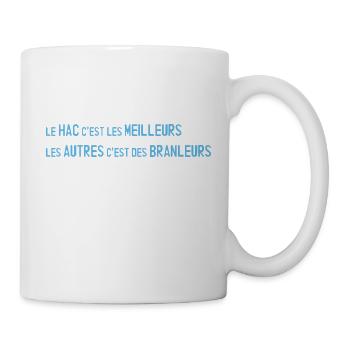 Le HAC c'est les meilleurs - Mug blanc - blanc - Droite