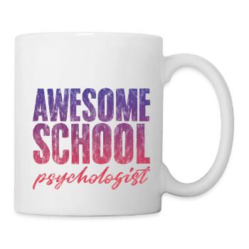 Psychologue scolaire génial 3 - Mug blanc - blanc - Droite