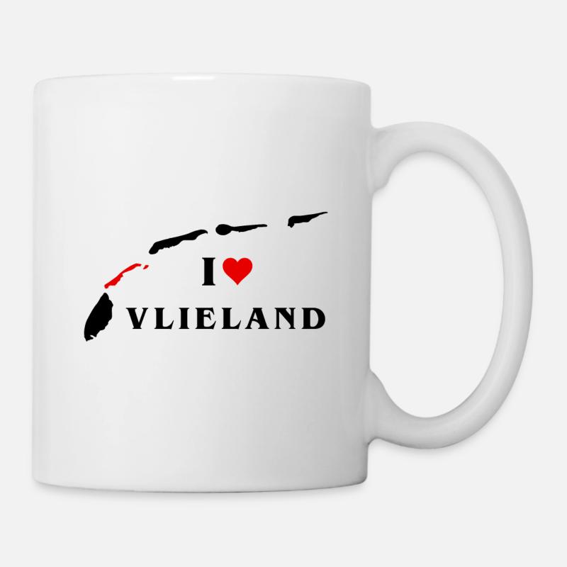 I Love Vlieland - Mug - white