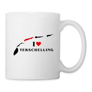 J’adore Terschelling - Mug blanc - blanc - Droite