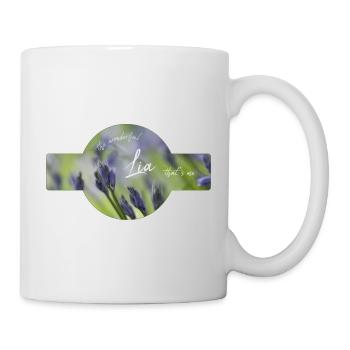 Lia Geburtstag Lia - Tasse - Weiß - Rechts