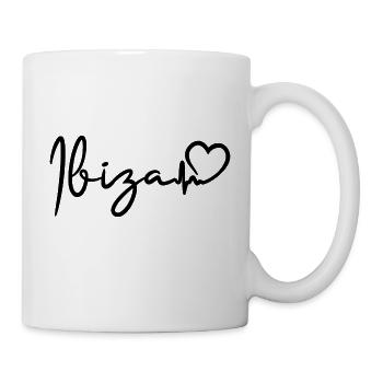 Ibiza heartbeat - Mug - white - Right