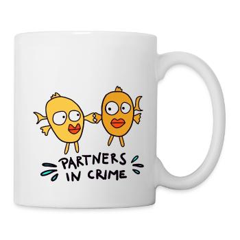 Partners in Crime - Mug - white - Right