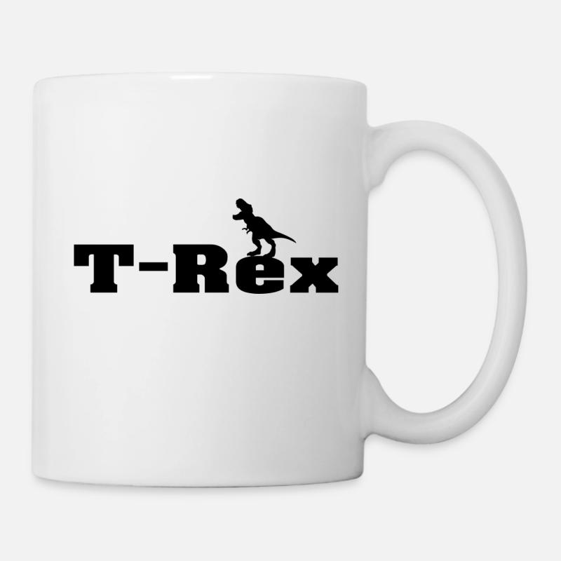 T Rex - Tasse - Weiß
