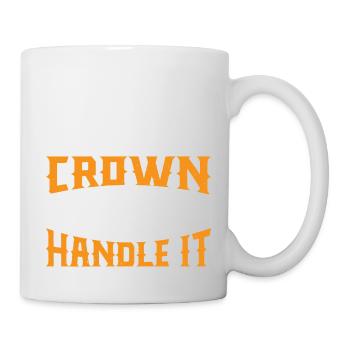 Ajustez votre couronne et manipulez-la 10 - Mug blanc - blanc - Droite