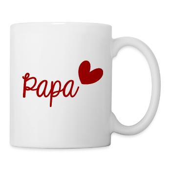 DAD. FATHER's DAY. HAPPY BIRTHDAY DAD. HAPPY BIRTHDAY - Mug - white - Right