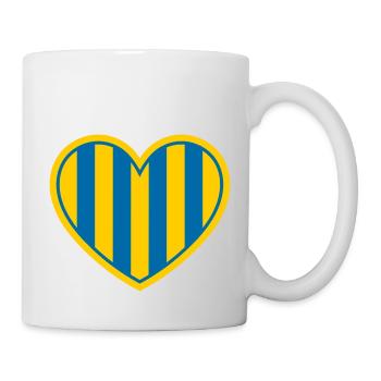 Cœur suédois - Mug blanc - blanc - Droite