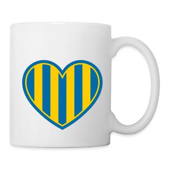 Cœur suédois - Mug blanc - blanc - Droite