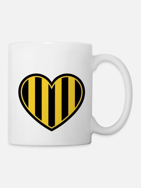Nagetierherz - Tasse - Weiß
