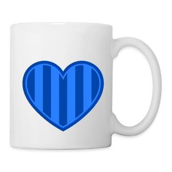 Djurgårdshjärta - Mug blanc - blanc - Droite