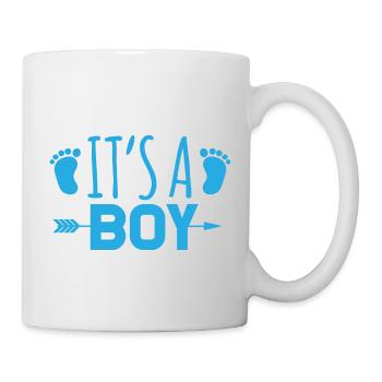 It´s a boy - Tasse - Weiß - Rechts