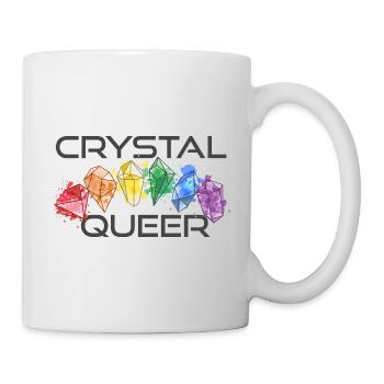 Crystal Queer Gay Pride Rainbow Crystals - Mug - white - Right