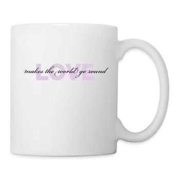 Love - Tasse - Weiß - Rechts