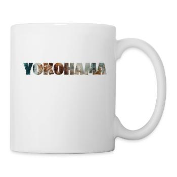 YOKOHAMA COLORFUL - Mug - white - Right
