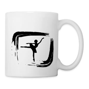 Dancing Dance Music - Tasse - Weiß - Rechts