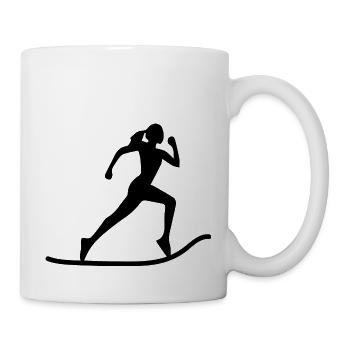 Triathlon Natation Bike Run Marathon - Mug blanc - blanc - Droite