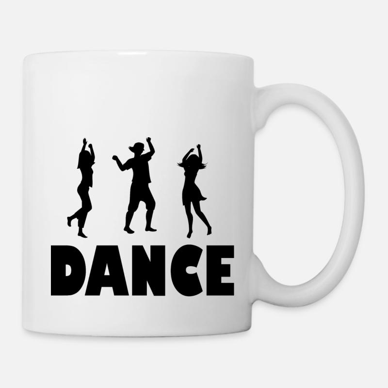 Danse Musique de danse - Mug blanc - blanc