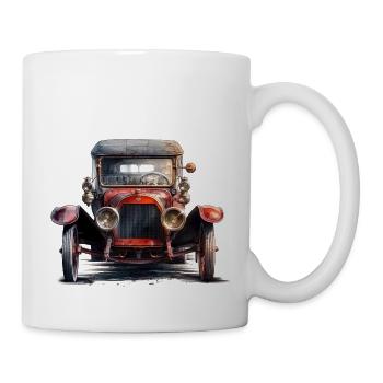 Oldtimer sind Zeugen aus vergangenen Zeiten - Tasse - Weiß - Rechts