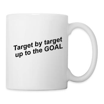 Goals Life Goals Willpower Mindset - Mug - white - Right
