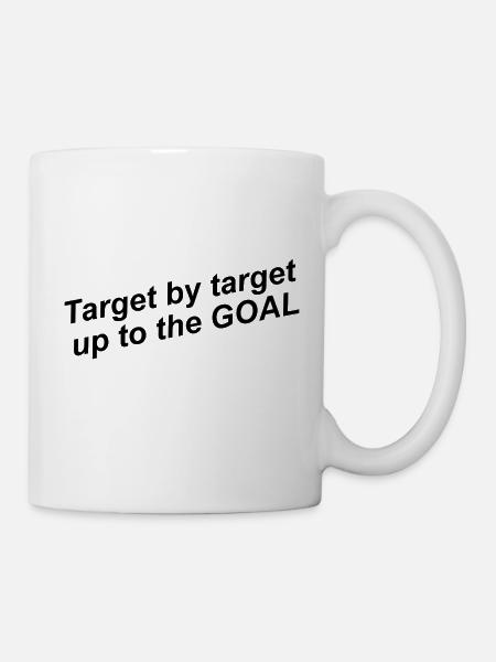 Goals Life Goals Willpower Mindset - Mug - white