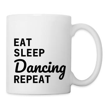 Dancing Dance Music - Mug - white - Right