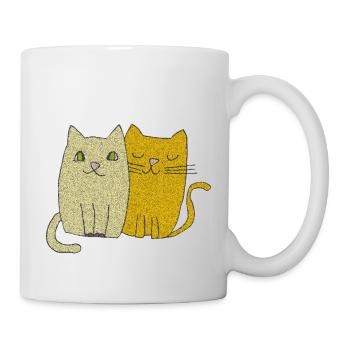 L’amour des chats - Mug blanc - blanc - Droite