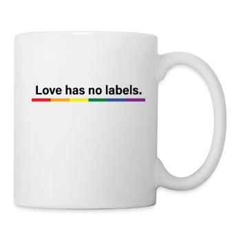 Love has no labels - Mug - white - Right