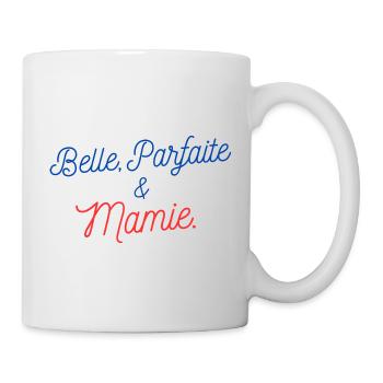Femme Belle parfaite et mamie - Mug blanc - blanc - Droite