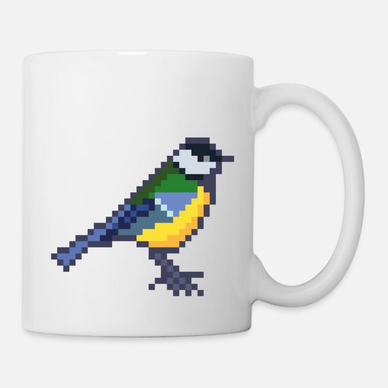 Vogel - Tasse - Weiß