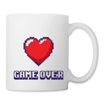 Game Over violet 2 - Mug blanc - blanc - Droite